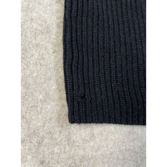 A.L.C. Wool And Cashmere Blend Lace Back Cut Out Sweater Black size M - Picture 16 of 16